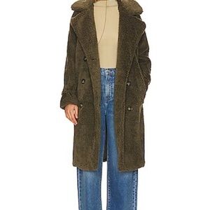 Lamarque Malani Coat in Forest Green